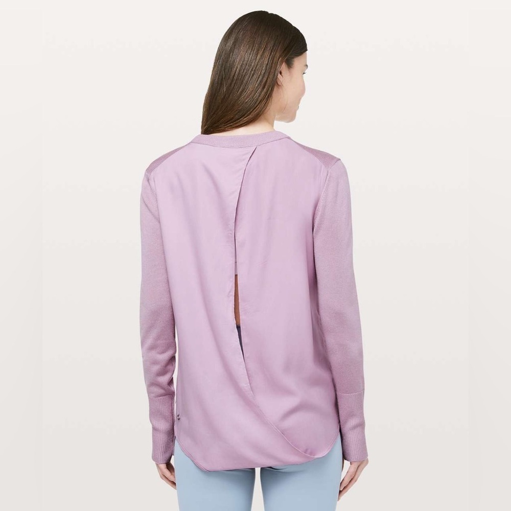 Lululemon Women’s Still At Ease Pullover Antoinette / Antoinette Size 6 Sweater - Picture 4 of 13